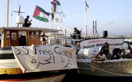 Gaza flotilla Israel blockade